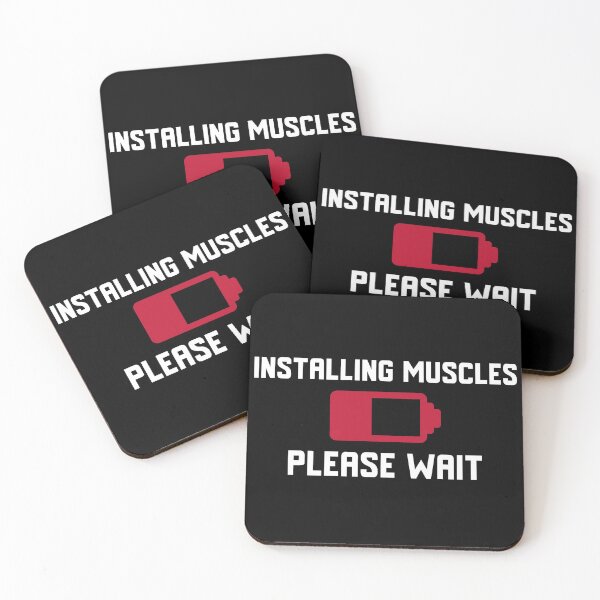 Item preview, Installing Muscles, Please Wait designed and sold by farhan20.