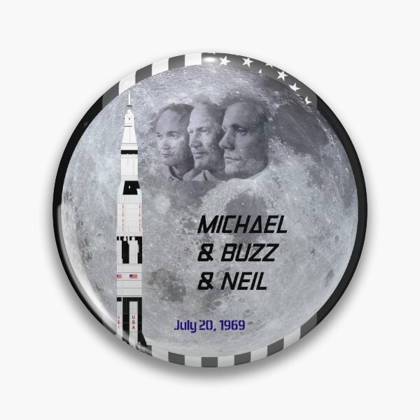 Item preview, A tribute to the first moon landing on July 20, 1969 designed and sold by Dirk4171.