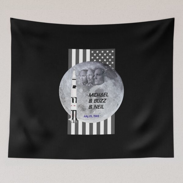 Item preview, A tribute to the first moon landing on July 20, 1969 designed and sold by Dirk4171.