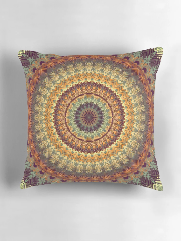 Thumbnail 3 of 4, Pillow, Mandala 83 designed and sold by Mandala Of Life.