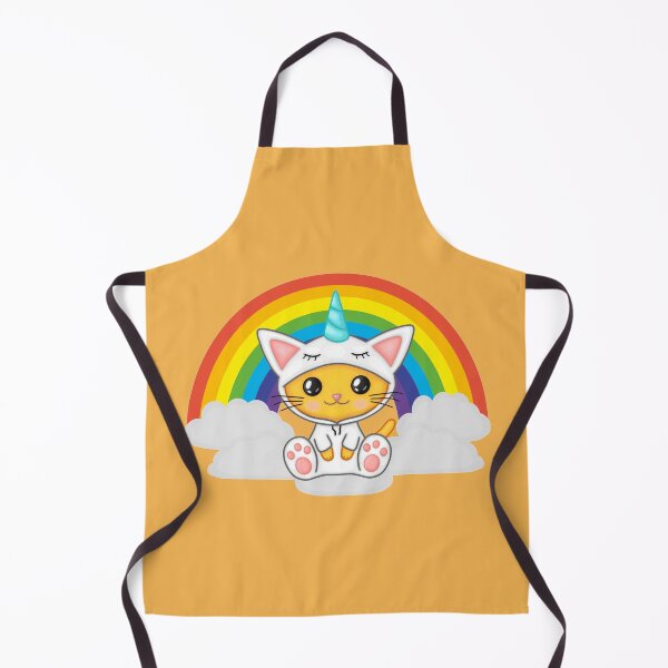 Item preview, Unicorn Cat on a Cloud and Rainbow designed and sold by antarte99.