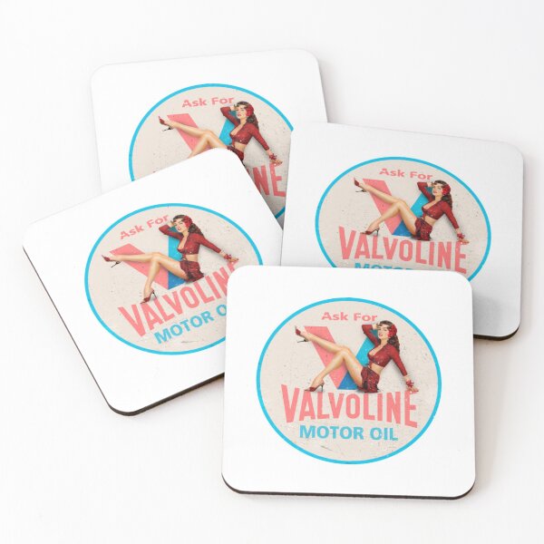 Item preview, Oil And Gas T-ShirtValvoline pin up vintage sign  designed and sold by HIDROSHOP.