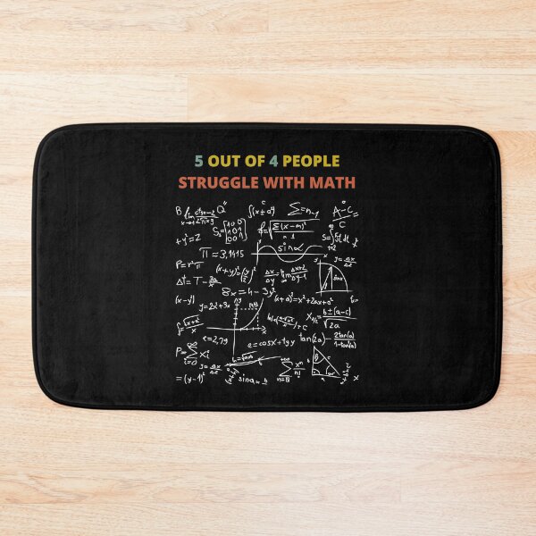 Item preview, 5 Out Of 4 People Struggle With Math designed and sold by Avishy.