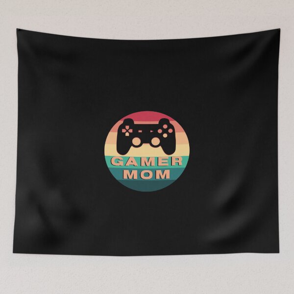 Item preview, Retro sunset Gamer mom designed and sold by DynastyArt.