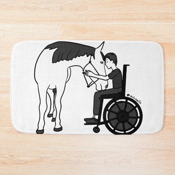 Item preview, Love my therapy horse  designed and sold by Antiope33.