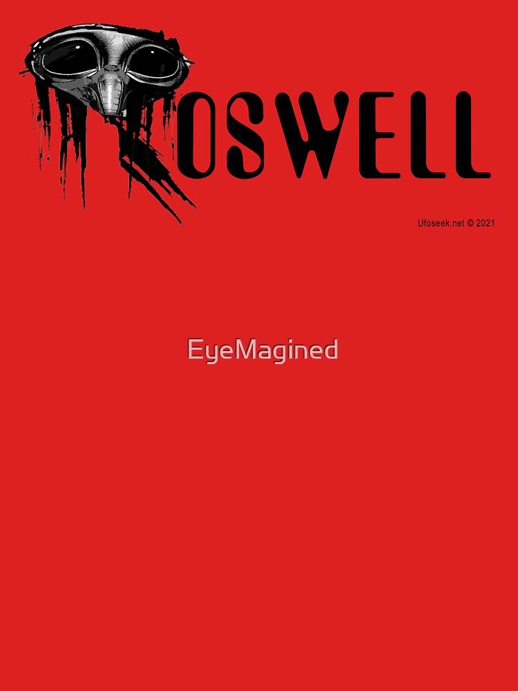 Roswell Alien Abstract by EyeMagined