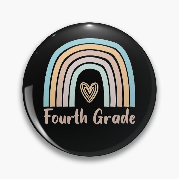 Item preview, Cute Fourth Grade Rainbow Teacher Student Back to School Gift Idea designed and sold by Chamssou.