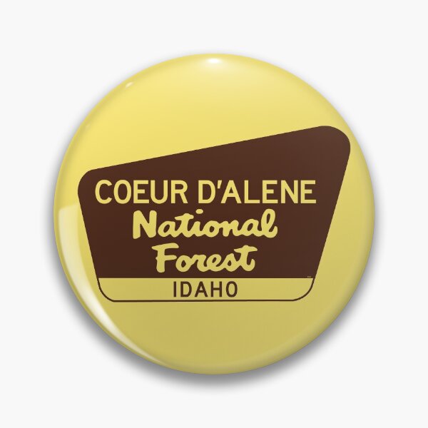 Item preview, Coeur D' Alene National Forest Idaho Sign ID designed and sold by DESTINATIONS DECAL.