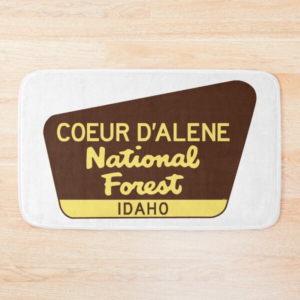 Item preview, Coeur D' Alene National Forest Idaho Sign ID designed and sold by DESTINATIONS DECAL.