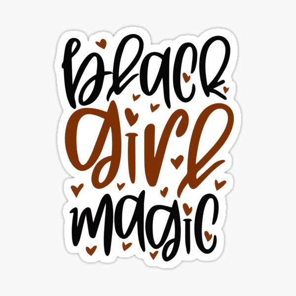 Item preview, Black Girl Magic designed and sold by Stickersaurus1.