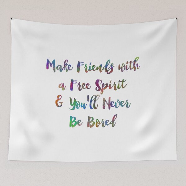 Item preview, Make Friends with a Free Spirit, 01 designed and sold by melodywatson.