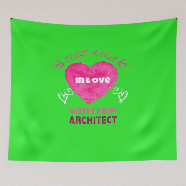 Item preview,   just a girl in love with her architect designed and sold by youfteen.