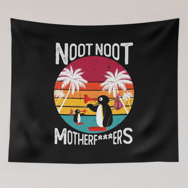 Item preview, Noot Noot Motherfu**er's pinguin Summer designed and sold by Jannydesign.