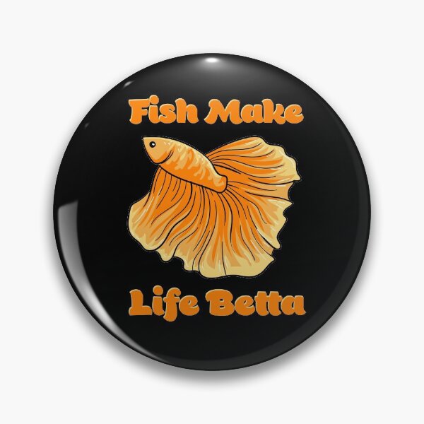 Item preview, Fighting fish fish make life better designed and sold by ElBeDesigns.