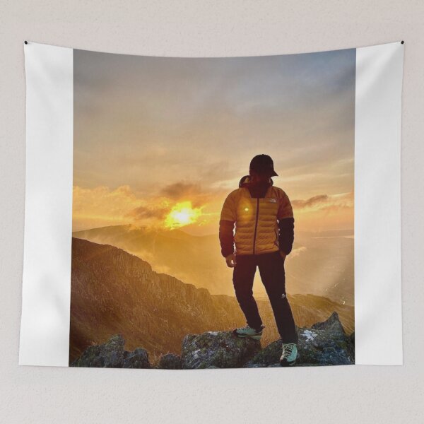 Item preview, Sunrise at Snowdonia national park designed and sold by simplysassy.