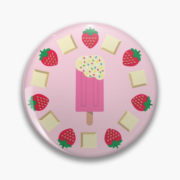 Item preview, Strawberry Popsicle Pattern designed and sold by dass-art.