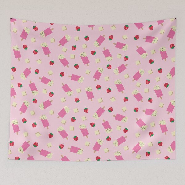 Item preview, Strawberry Popsicle Pattern designed and sold by dass-art.