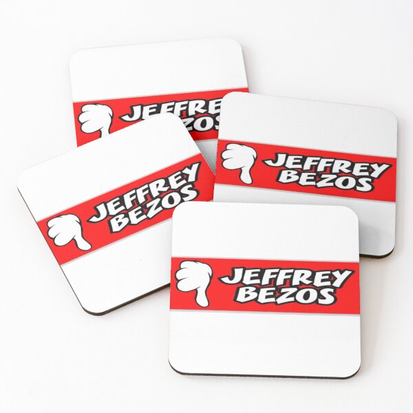 Item preview, thumbs down jeffrey bezos bumper sticker designed and sold by sophiesversion.