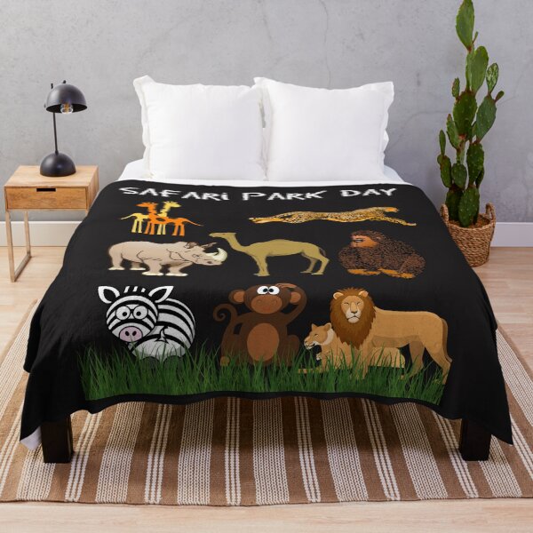 Item preview, Safari Day With Cute Cartoon Animals designed and sold by TastySpace.