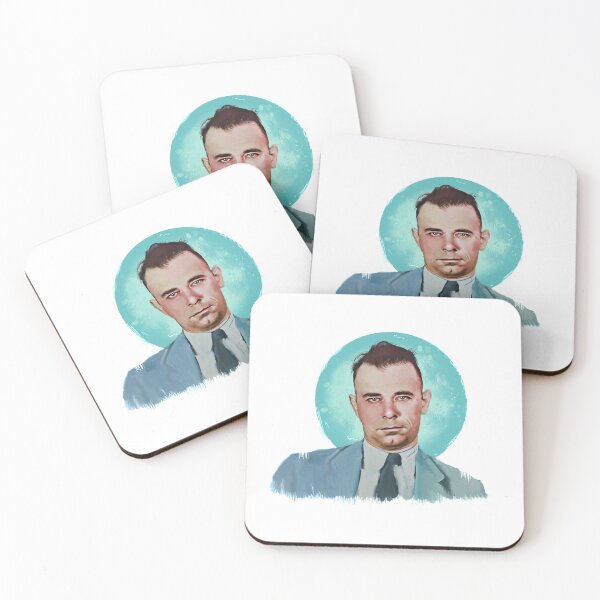 Item preview, JOHN DILLINGER - Famous Mafia Portraits  designed and sold by Chrisjeffries24.