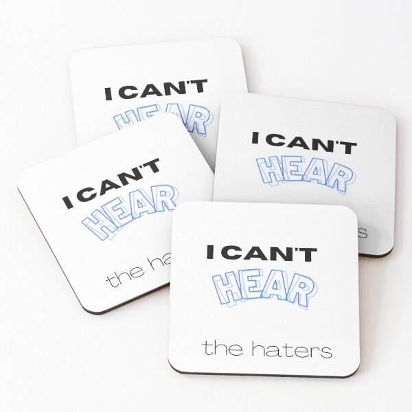 Item preview, I can't hear the haters  designed and sold by Gracie_Designs.