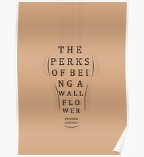 The Perks of Being a Wallflower - Print (Minimalism) Poster
