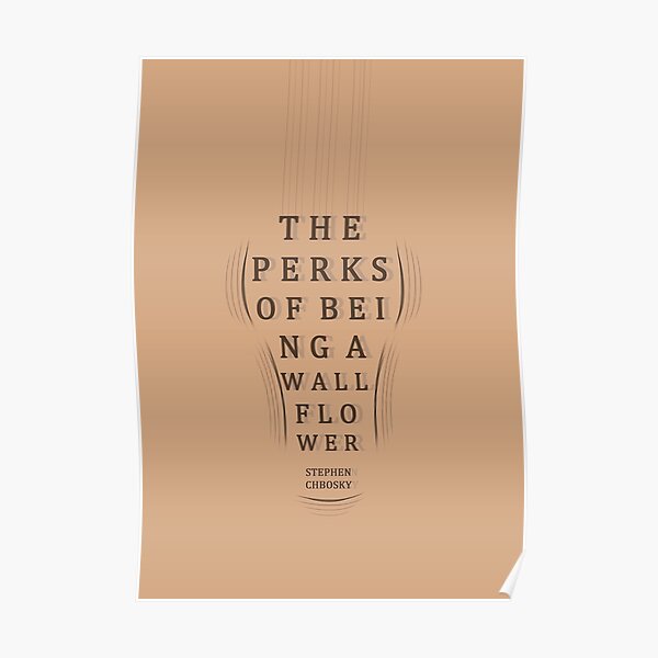 The Perks of Being a Wallflower - Print (Minimalism) Poster
