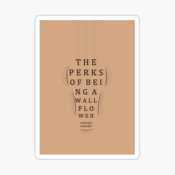 Artikel-Vorschau von Die Vorteile des Seins ein Wallflower - Print (Minimalismus), designt und verkauft von JaheedHussain.