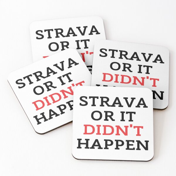 Item preview, Strava Or It Didn't Happen designed and sold by ZestyFruit.