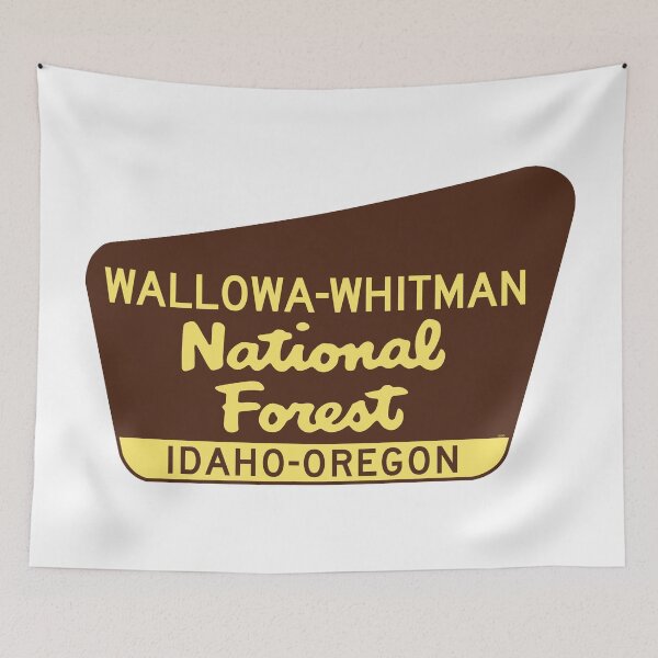 Item preview, Wallowa Whitman National Forest Idaho Oregon Sign ID OR designed and sold by DESTINATIONS DECAL.