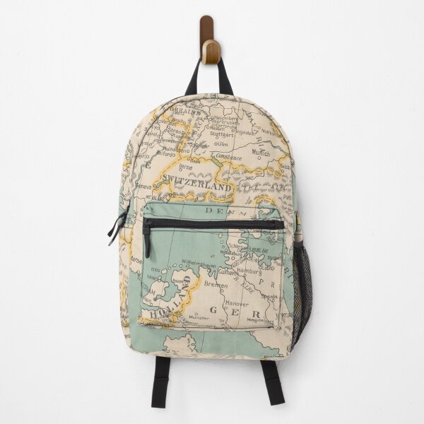 Item preview, Old European Map (1913) Vintage European Continent Atlas designed and sold by BravuraMedia.