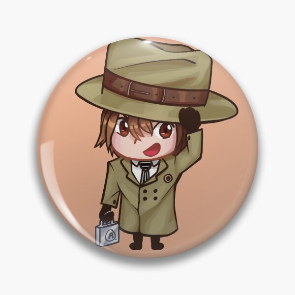 Item preview, Detective Akechi Merch designed and sold by Barddro's Pixel Palace.
