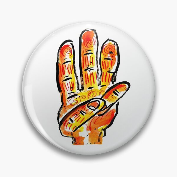 Item preview, Three Fingers Salute designed and sold by MarshallCartoon.