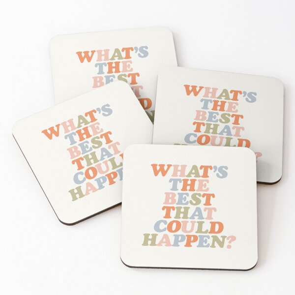Item preview, Whats The Best That Could Happen designed and sold by MotivatedType.