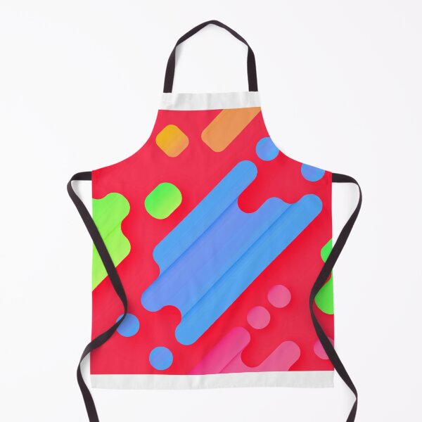 Item preview, Colorful red background with abstract pieces designed and sold by JohannaWallace.