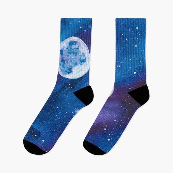 Item preview, Two Blue Galaxy Planets designed and sold by galleasstudio.