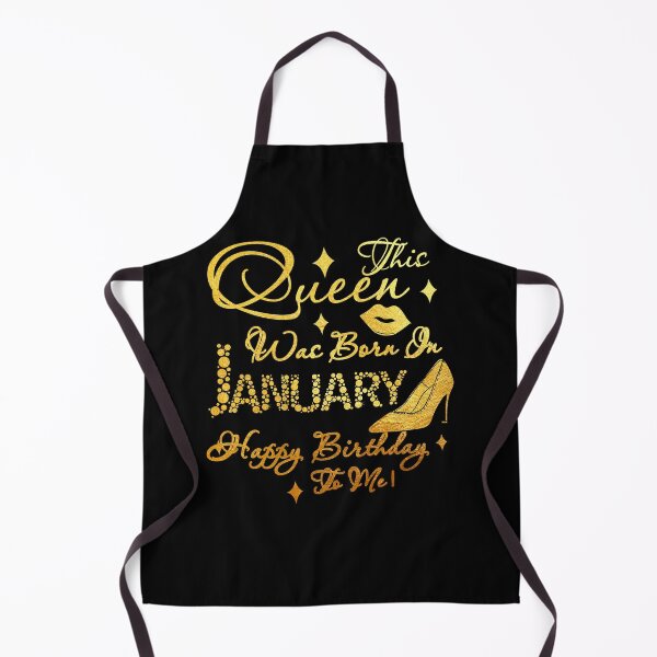 Item preview, This Queen Was Born In January Happy Birthday To Me Leopard Print designed and sold by FucaGirl.