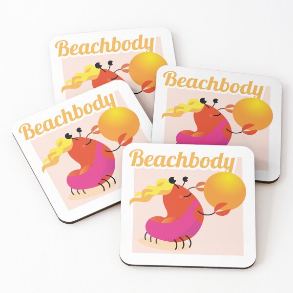 Item preview, Beachbody, crab in a bathing suit designed and sold by nadica.