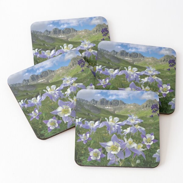 Item preview, Colorado Blue Columbine Meadow At American Basin Colorado designed and sold by SusanDavies76.