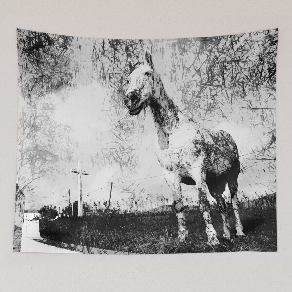 Item preview, Grunge horse artwork designed and sold by Gaspar Avila.
