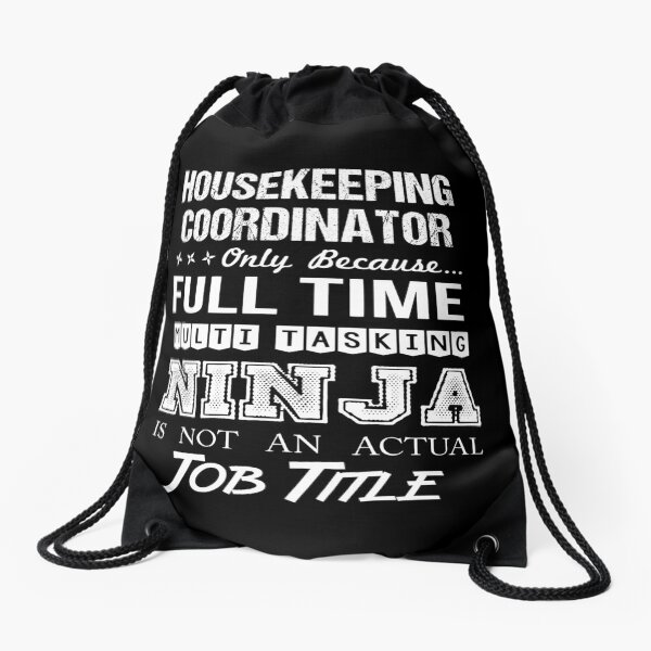 Item preview, Housekeeping Coordinator T Shirt - Multitasking Ninja Job Gift Item Tee designed and sold by arlinasdua.