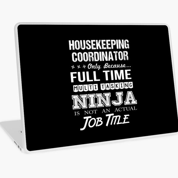 Item preview, Housekeeping Coordinator T Shirt - Multitasking Ninja Job Gift Item Tee designed and sold by arlinasdua.