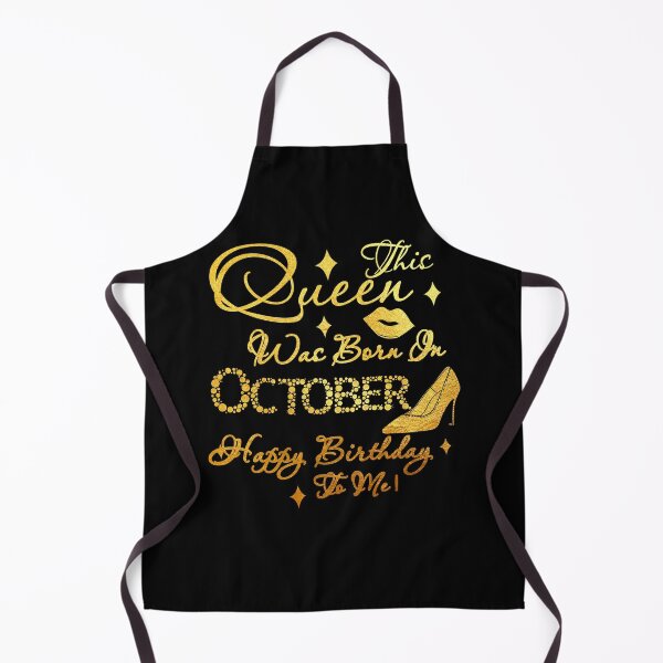 Item preview, This Queen Was Born In October Happy Birthday To Me Leopard Print designed and sold by FucaGirl.