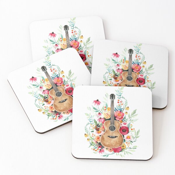 Item preview, Guitar Flower designed and sold by LeHongTien.