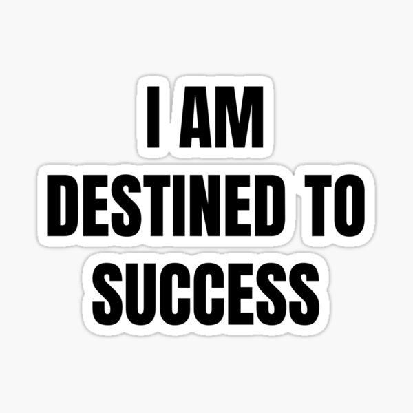 Item preview, I AM DESTINED TO SUCCESS designed and sold by iamxxx.