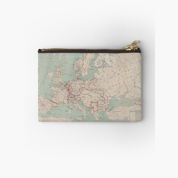 Item preview, Old Europe WWI Map (1914) Vintage European World War I Atlas designed and sold by BravuraMedia.