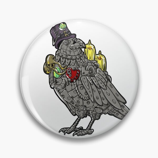 Item preview, Steampunk Crow designed and sold by KatKasteel.
