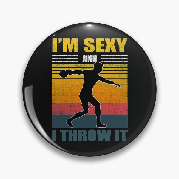 Item preview, Vintage Discus Throw Retro Disc Throwing Medal Sexy Thrower designed and sold by TheAplus.