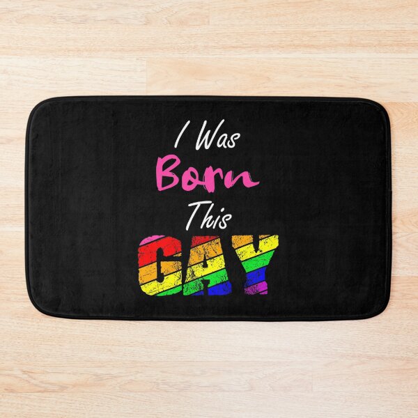 Item preview, Gay Lesbian Pride I Was Born This Way Lgbt Couple Equality designed and sold by MillieConnor.