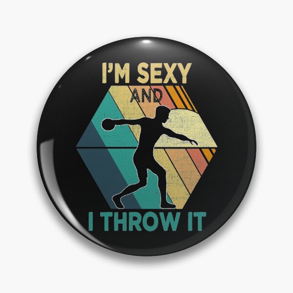 Item preview, Vintage Discus Throw Retro Disc Throwing Medal Sexy Thrower designed and sold by TheAplus.
